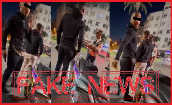 أمن طنجة يكشف حقيقة فيديو رشوة رجل شرطة